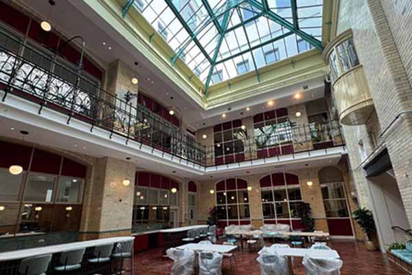 Large interior hall/meeting room after work by principal designer BSA