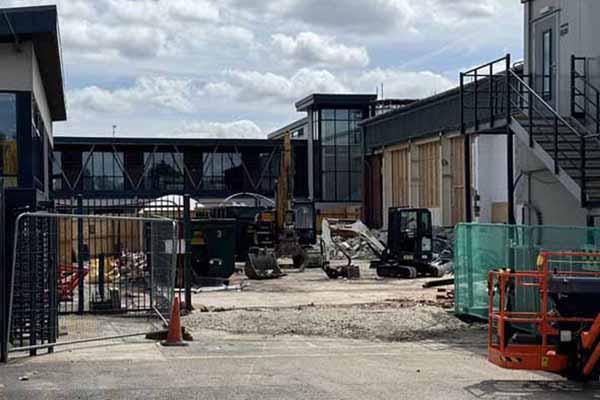 School building construction using CIF funding supported by WGM Building Consultancy