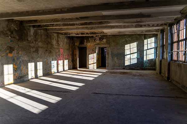 Room in building needing dilapidation survey