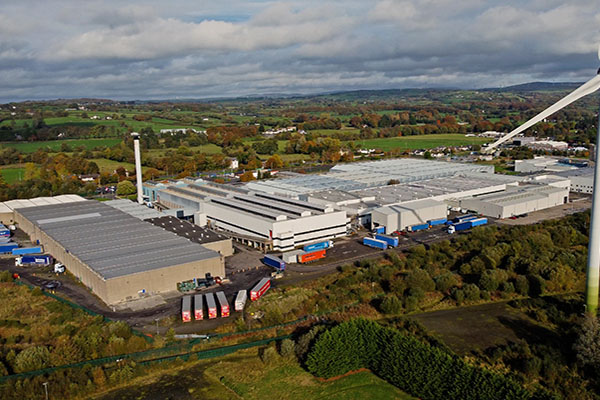 Large industrial buildings complex using thorough technical due diligence